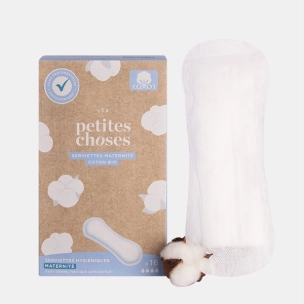 Serviettes Hygiéniques Maternité - Coton Bio